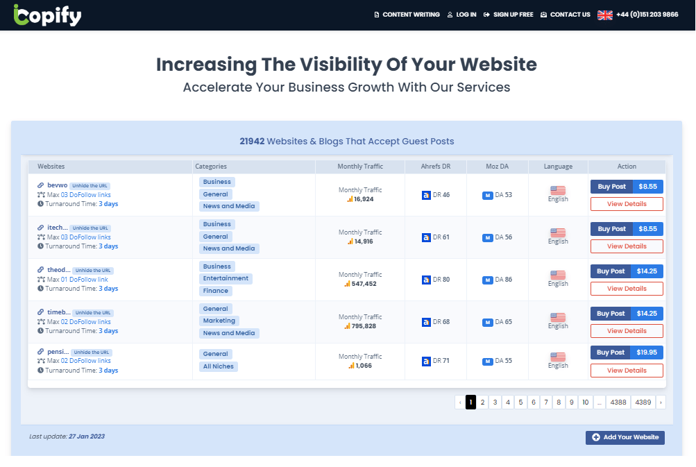 icopify for SEO Backlinks